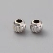 Kép 1/2 - 925 sterling ezüst gyöngy (3mm) /2db
