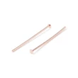 Kép 3/3 - 10db rozé arany színű talpas szerelőpálca (20mm)