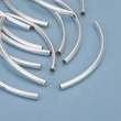 Kép 3/3 - 925 sterling ezüst hajlított üreges cső (58.5x3mm)
