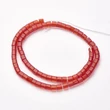 Kép 2/3 - 10db Piros kocka üveggyöngy (4mm)