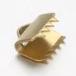 Kép 1/2 - 2db Arany színű nemesacél szalagvégzáró (6mm)