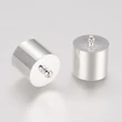 Kép 1/3 - Ezüst színű végzáró (16x14mm)