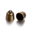 Kép 1/6 - Antikolt bronz színű zsinórvég (16x14mm)