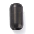 Kép 1/2 - Nemesacél gunmetál végzáró mágneskapoccsal (21x12mm)