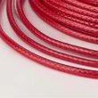 Kép 3/4 - Piros színű viaszolt szál (2mm) /5 méter