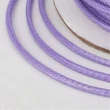 Kép 4/4 - Halvány lila színű viaszolt szál (2mm) /5 méter