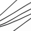 Kép 3/3 - Fekete színű viaszolt szál (2mm) /5 méter