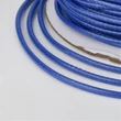 Kép 3/4 - Kék színű viaszolt szál (2mm) /5 méter