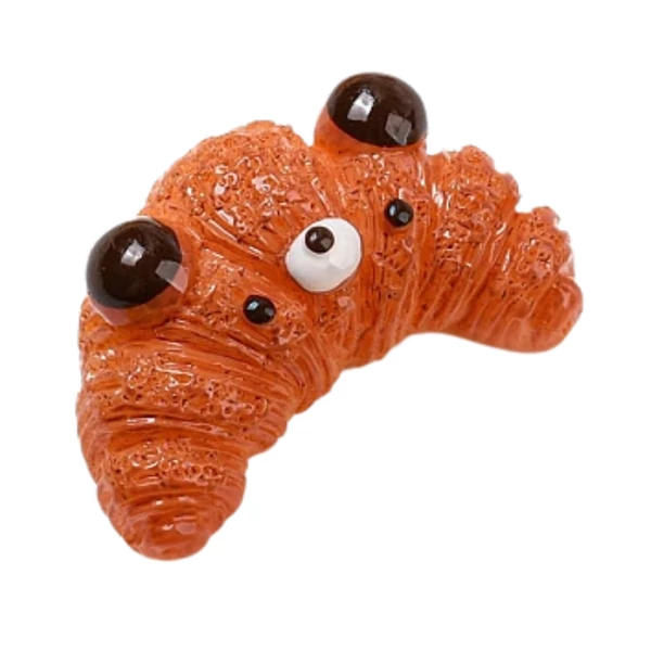 Macis croissant műgyanta kaboson  (25x25x10mm)