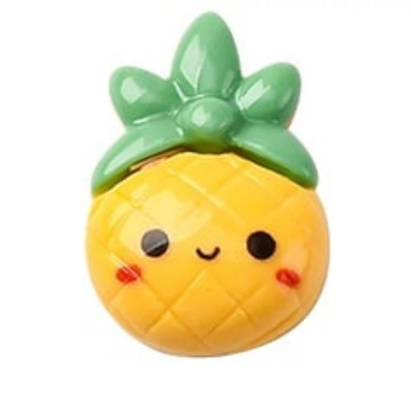 Ananász műgyanta kaboson  (20x17x10mm)