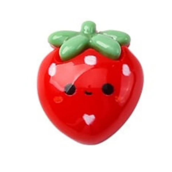 Eper műgyanta kaboson  (20x17x10mm)