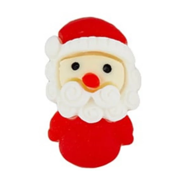 Mikulás műgyanta kaboson  (20x20x8mm)