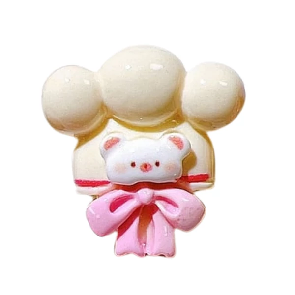 Macis szakácssapka műgyanta kaboson  (24x27x8mm)