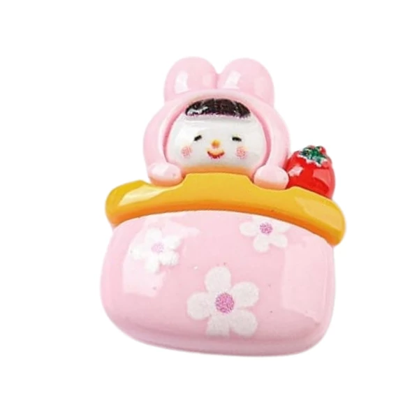 Baba hálózsákban kaboson  (25x20x8mm)