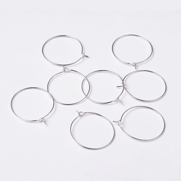 1 pár ezüst színű kör nyitható fülbevalóalap 1 pár ezüst színű kör nyitható fülbevalóalap