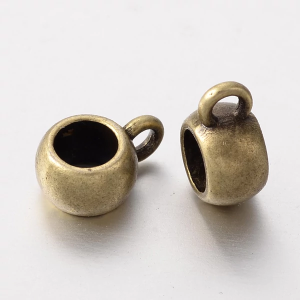 Antikolt bronz színű medáltartó (8x5mm) Antikolt bronz színű medáltartó (8x5mm)