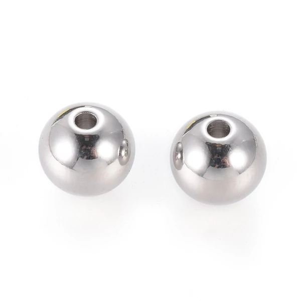 Nemesacél golyó alakú köztes (8mm) Nemesacél golyó alakú köztes (8mm)
