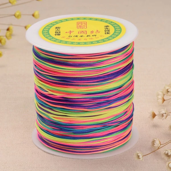 Multicolor microcord zsinór (1mm) /5 méter