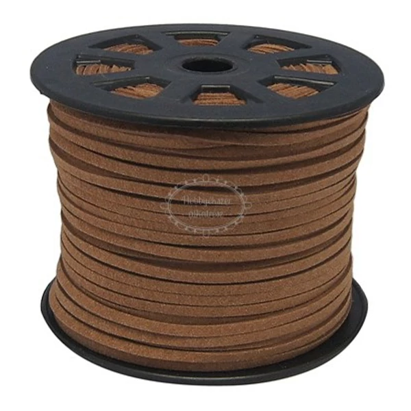 Tejeskávé színű hasított bőrszál (3mm) Tejeskávé színű hasított bőrszál (3mm)