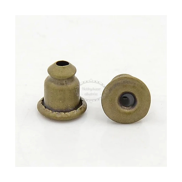 10db Antikolt bronz színű fülbevalóvég 10db Antikolt bronz színű fülbevalóvég