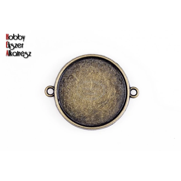 Antikolt bronz színű kapcsolóelem (16mm)/2db Antikolt bronz színű kapcsolóelem (16mm)/2db
