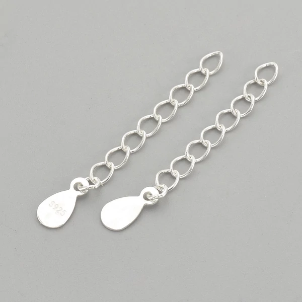 925 sterling ezüst lánchosszabbító (48mm)