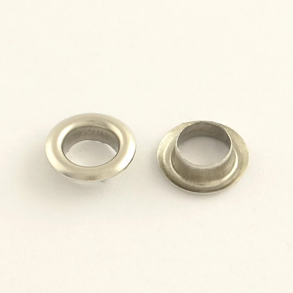Nemesacél gyöngy lezáró kupak (9x3mm) /10db