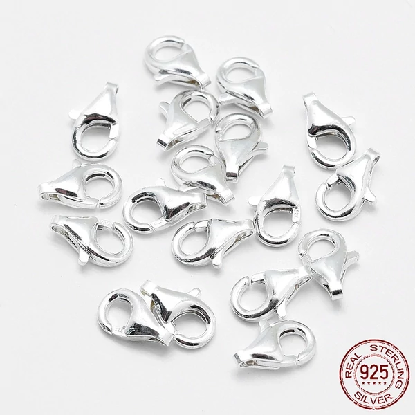 925 sterling ezüst delfinkapocs (9x6x3mm)