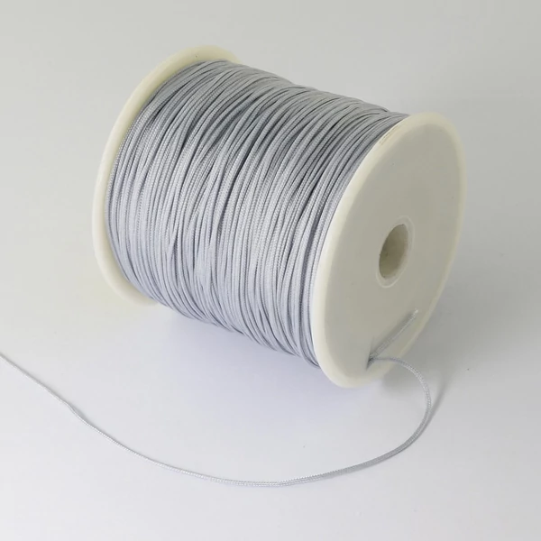 Szürke nejlon zsinór (0,5mm) /5 méter