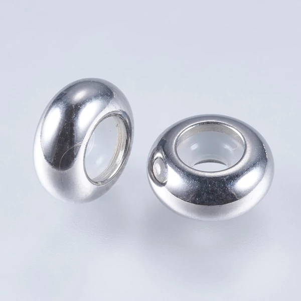 Nemesacél csúszókapocs (9x4,5mm)/1db Nemesacél csúszókapocs (9x4,5mm)/1db