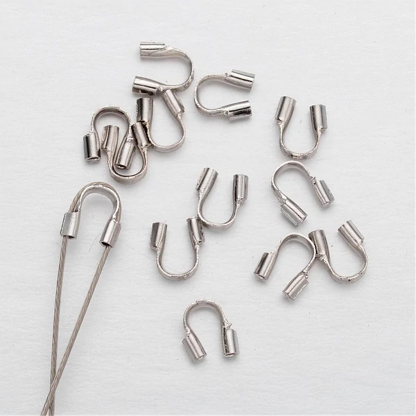 10db Antikolt ezüst színű szálvezető 10db Antikolt ezüst színű szálvezető