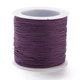 Sötét Lila színű microcord zsinór (1mm) /10 méter