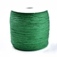 Fűzöld színű microcord zsinór (1mm) /90 méter