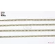 Antikolt bronz színű csavart lánc (2,2x3mm szemnagyságú) /10 méter