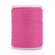 Csavart pink viaszolt zsinór (1mm) /11m