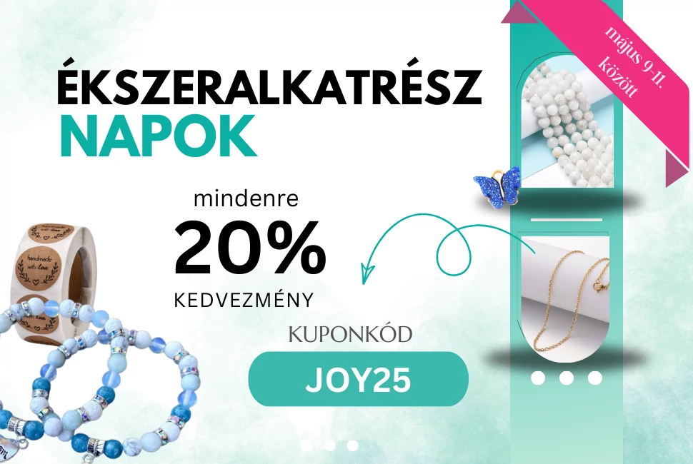 Ékszeralkatrész napok