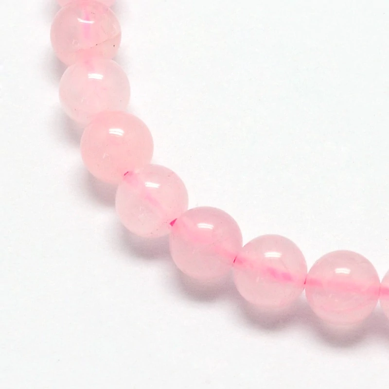 Rózsakvarc ásványgyöngy (10mm)/1db