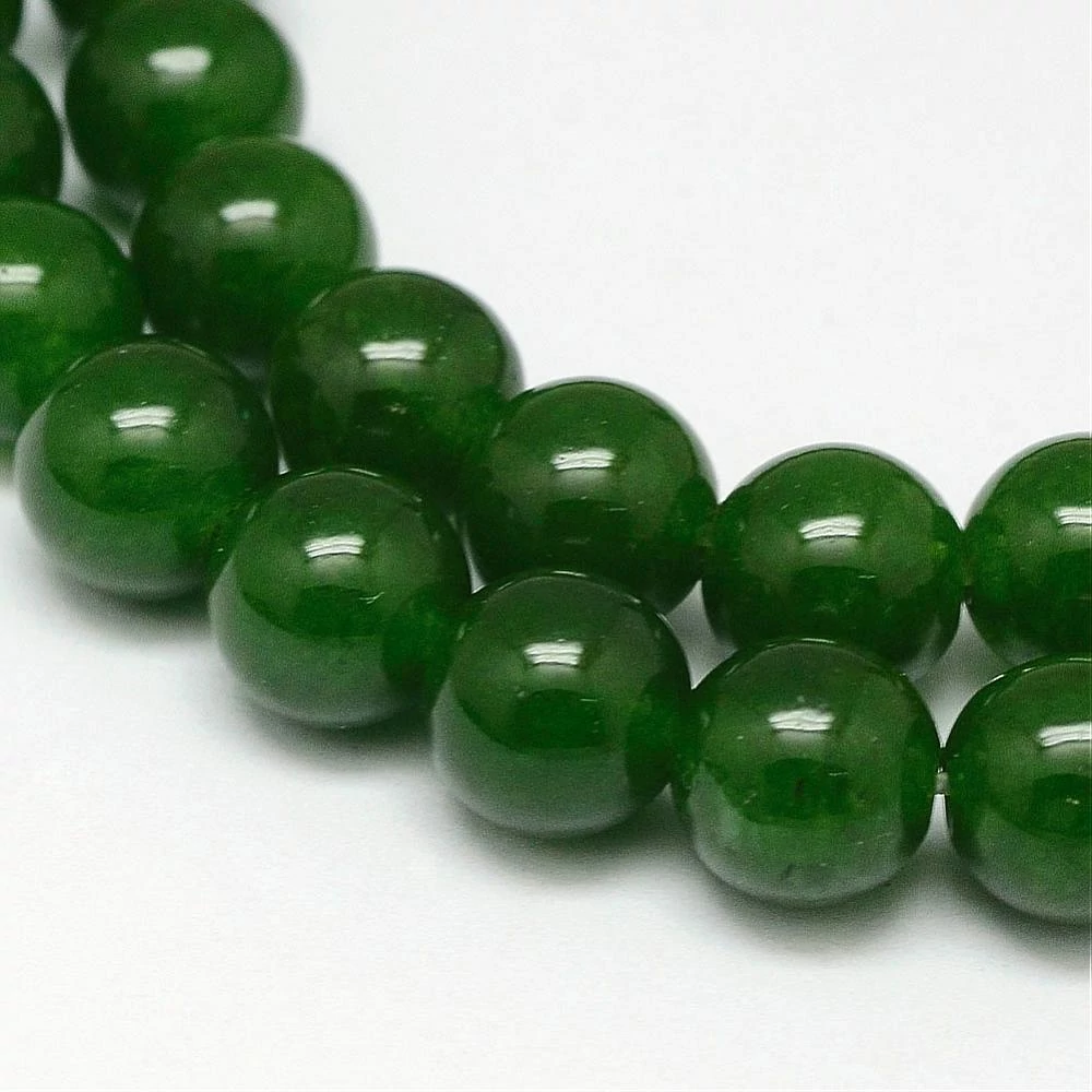 Taiwan jade ásványgyöngy (6mm)/10db