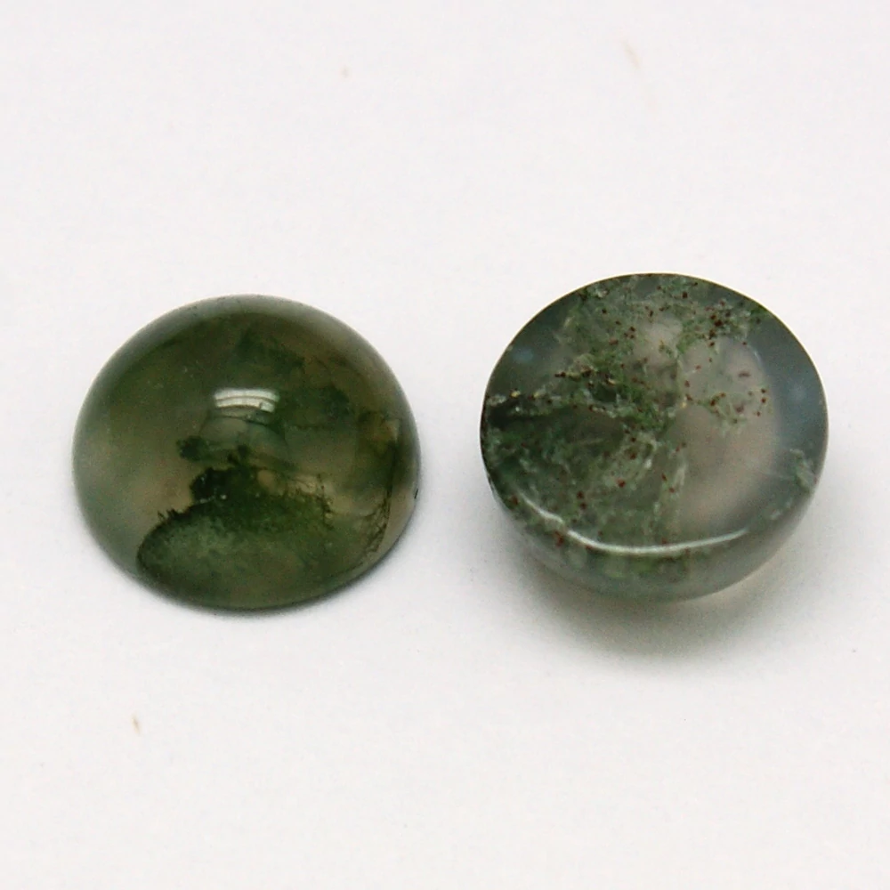 2db Mohaachát ásványkabochon (12mm)
