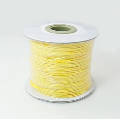 Sárga színű viaszolt szál (1mm)