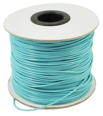 Menta színű viaszolt szál (1mm)