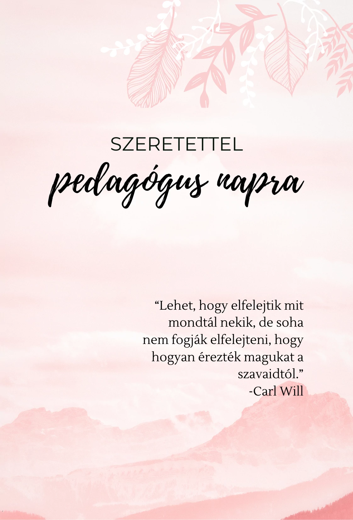 Ajándék kísérő kártya 