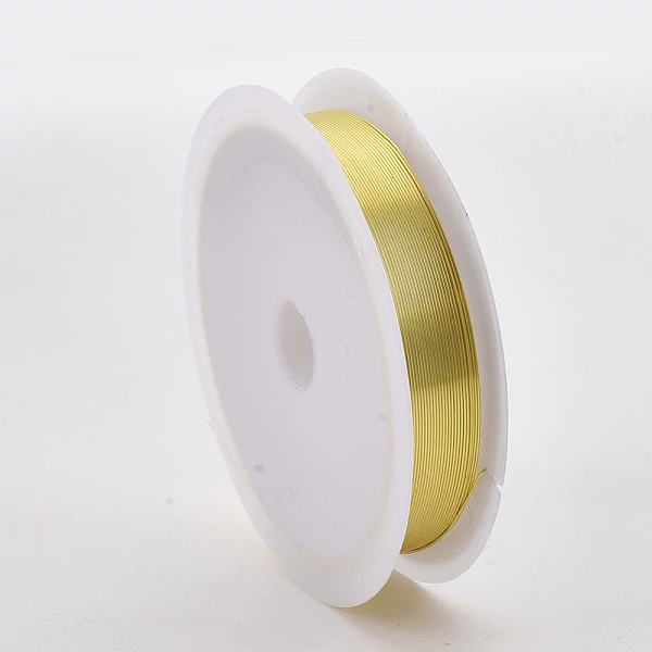 Világos arany színű ékszerdrót (0,8mm/3m)