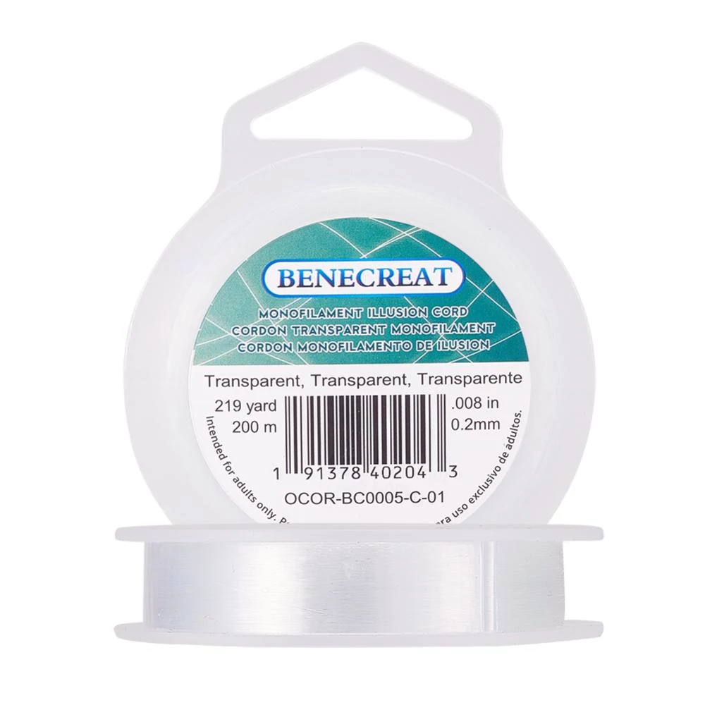 Gyöngyfűző damil/0,2mm (200m)