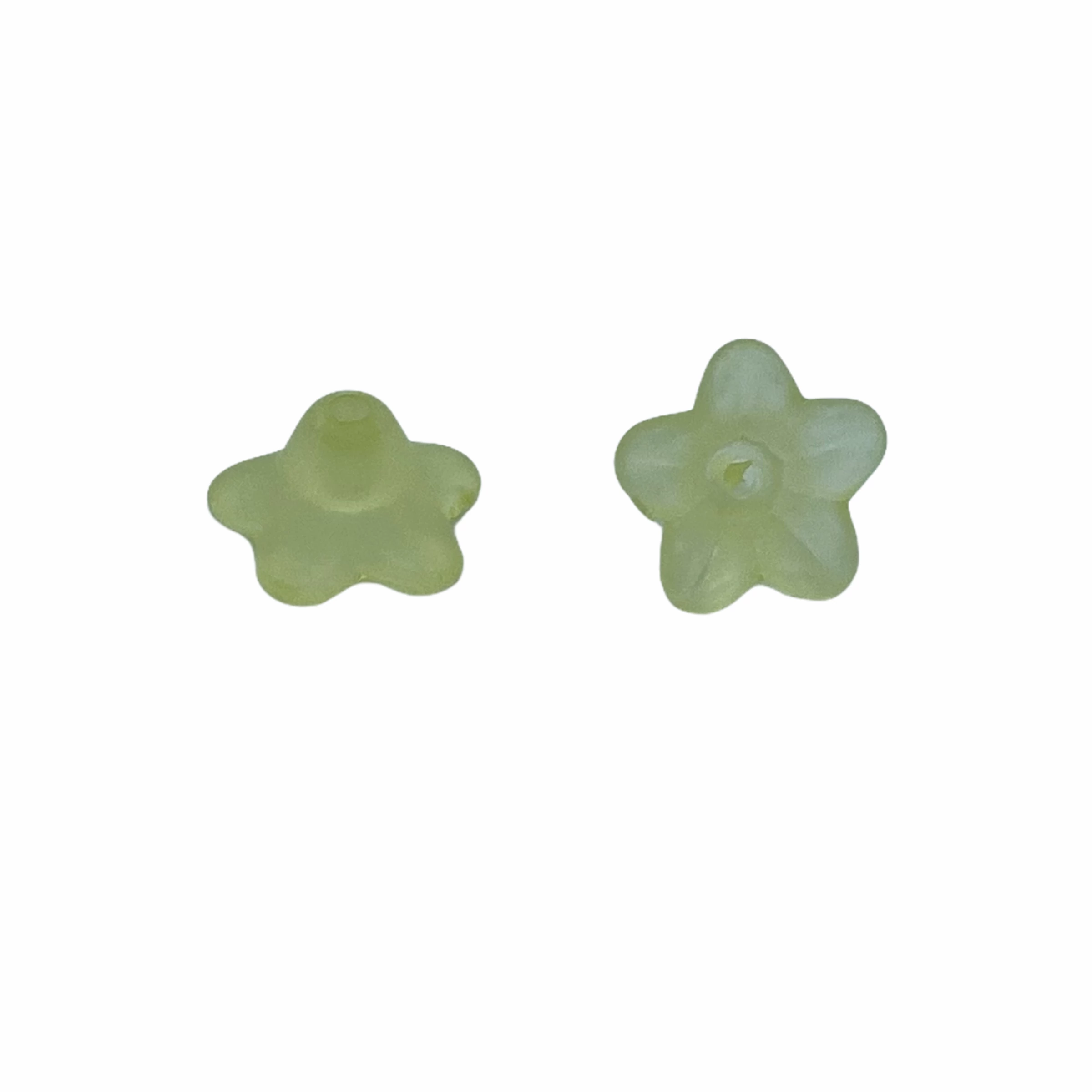 10db Sárga színű harangvirág (10X5mm)