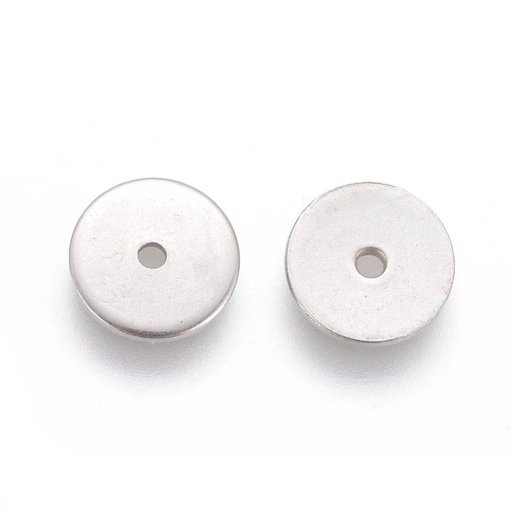 4db Nemesacél korong alakú köztes (8x0,8mm)