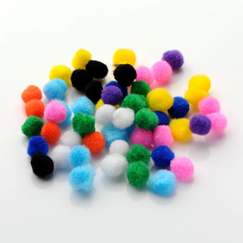 10db világoslila pompom (10mm)