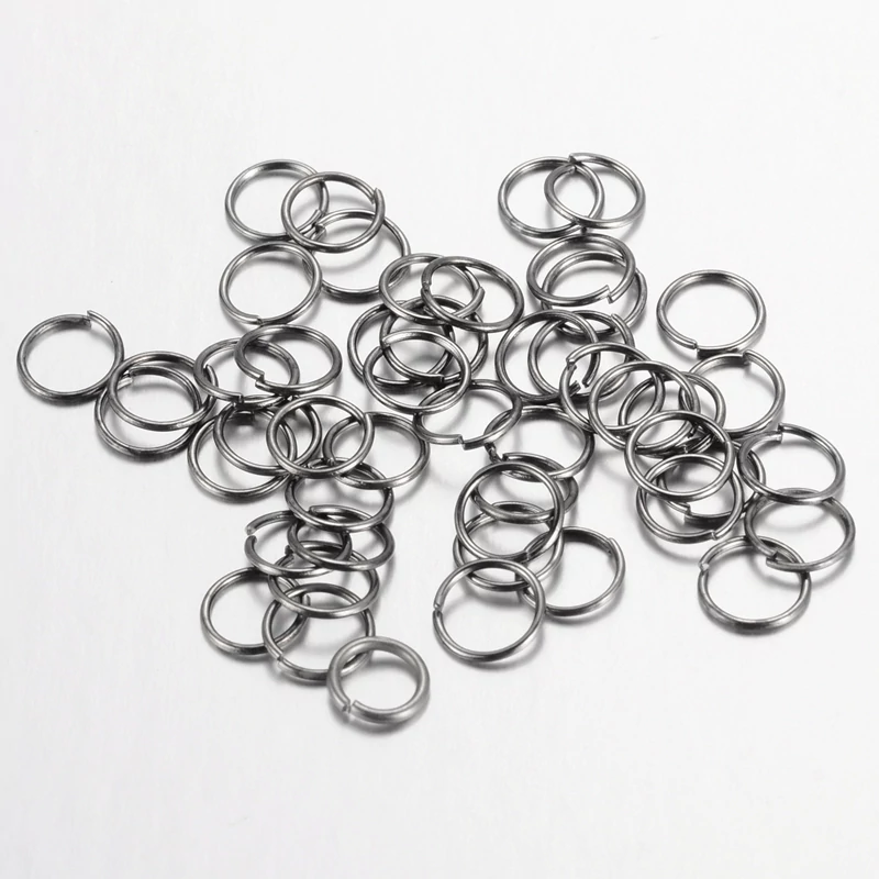 50db fekete szimpla szerelőkarika (5mm)