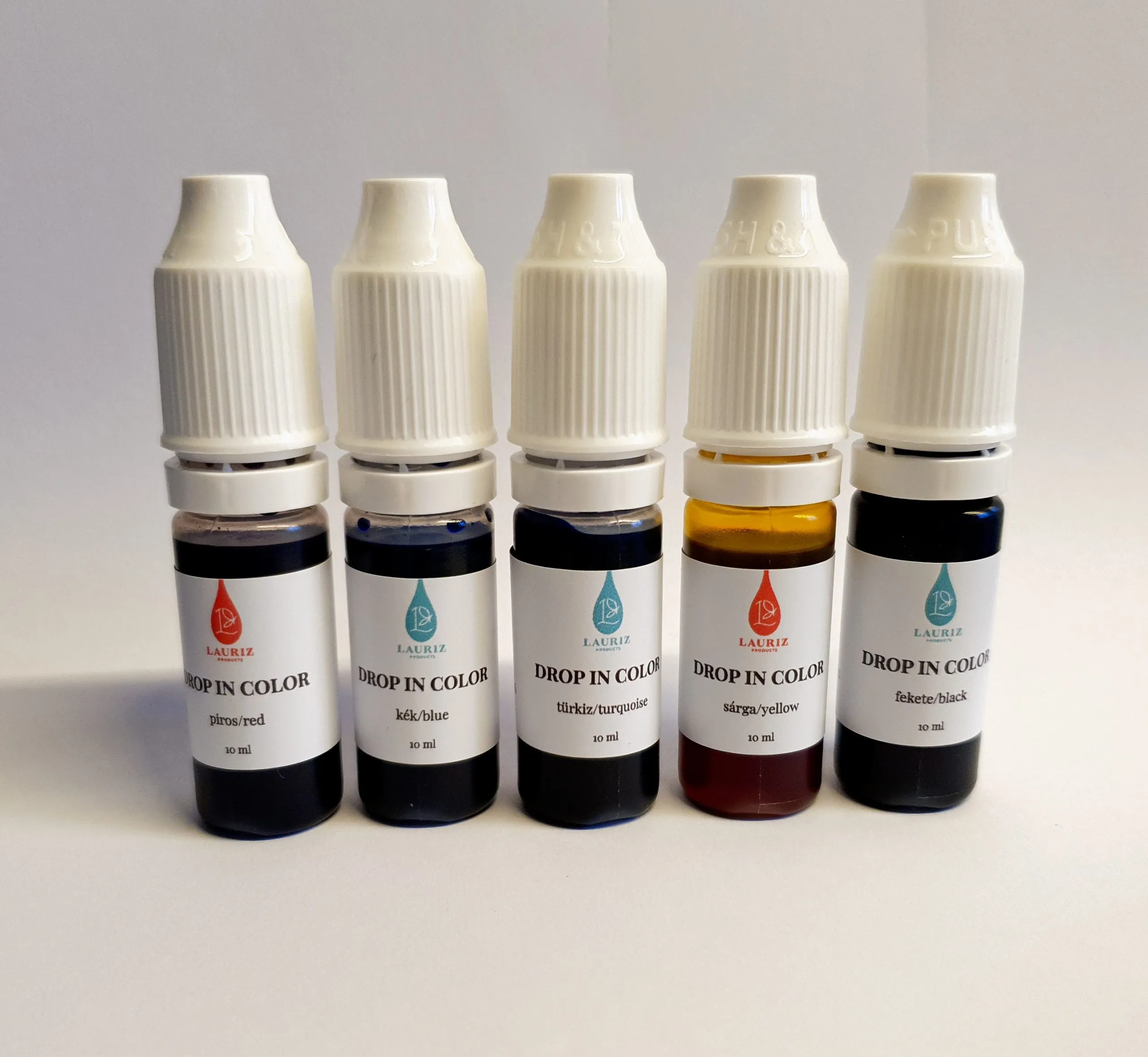 LAURIZ’ART TRANSZPARENS  Színező Szett (5x10ml)