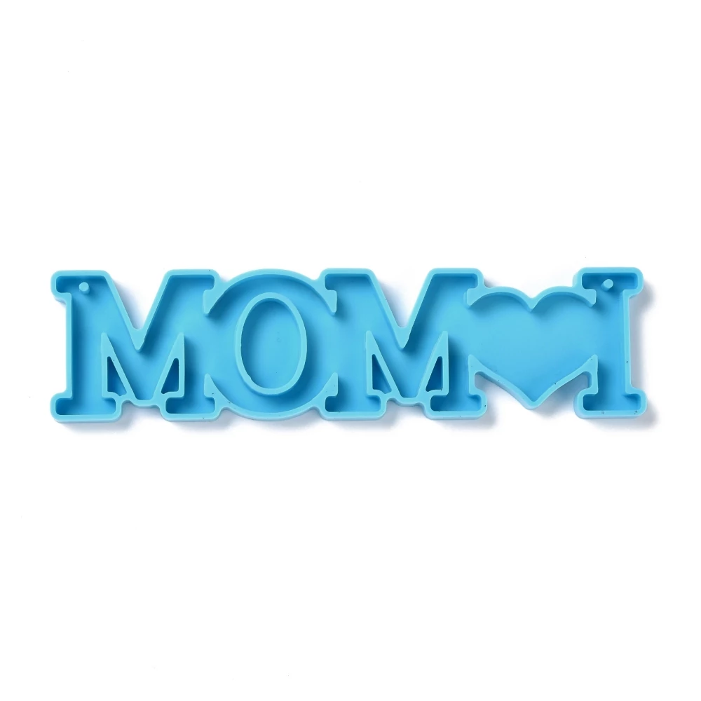 Anyák napi best mom szilikon öntőforma műgyanta öntéshez